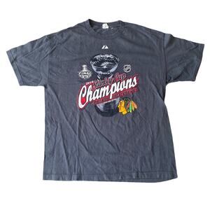 Chicago Blackhawks Stanley Cup Champs Tee Size XL